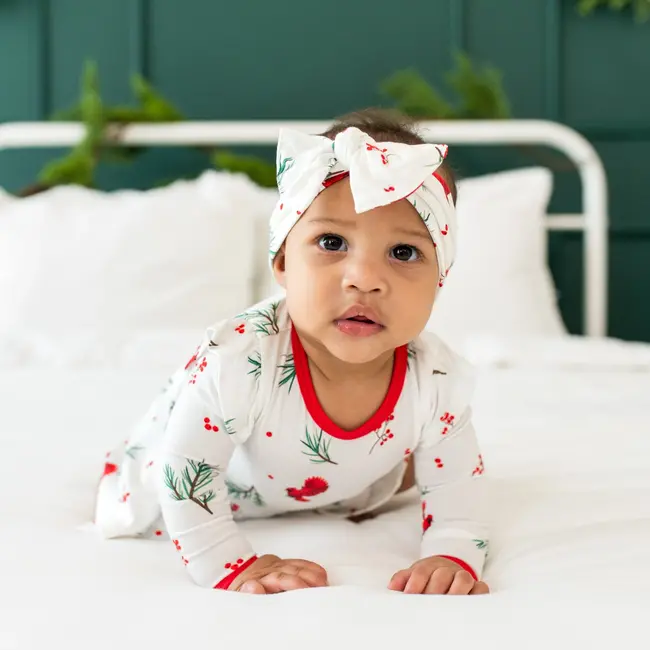 Kyte Baby Winterberry Bamboo Bow