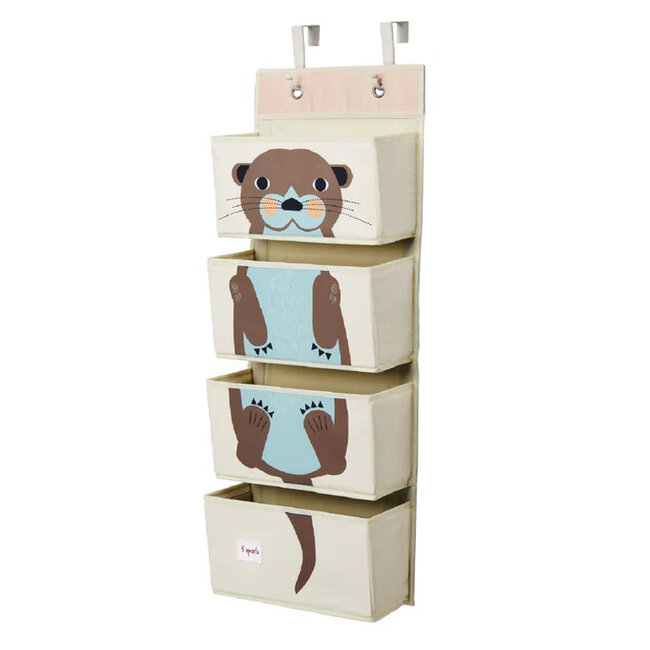 3 Sprouts Otter Hanging Wall Organizer