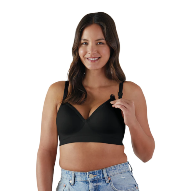 Bravado Black Plunge Nursing Bra