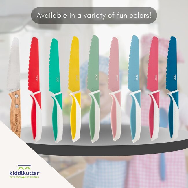 Green Kiddikutter Child Safe Knife