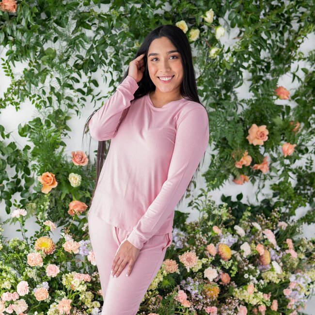 Kyte Baby Crepe Women's Bamboo Jogger Pajama Set