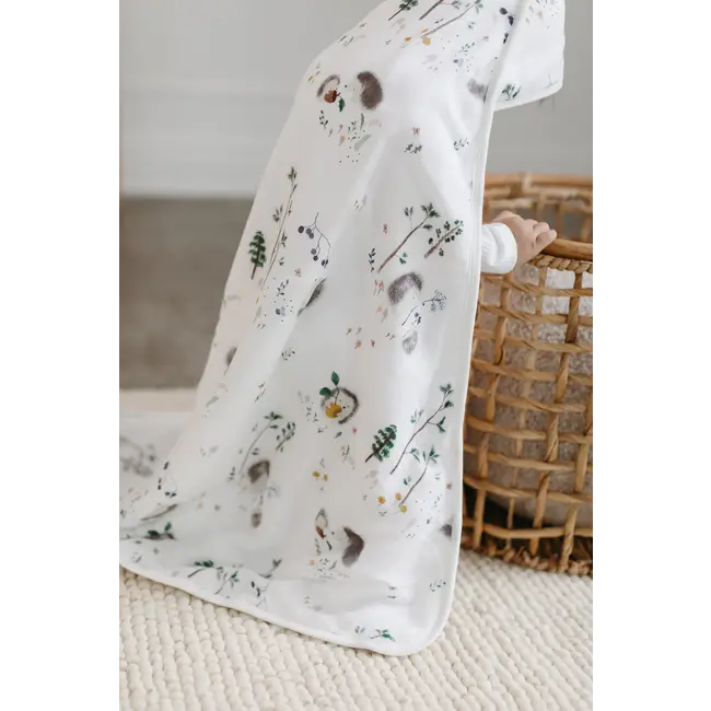 Loulou Lollipop Hedgehogs Hooded Towel Set