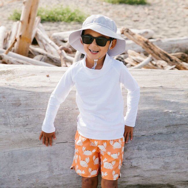 Jan and Jul White | Long Sleeve UV Top