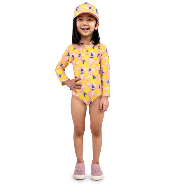 Jan and Jul Summer Citrus | 1-pc Girls' UV Swimsuit