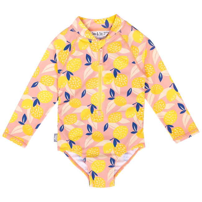 Jan and Jul Summer Citrus | 1-pc Girls' UV Swimsuit