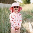 Jan and Jul Pink Strawberry 1-pc Girls' UV Swimsuit