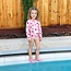 Jan and Jul Pink Strawberry 1-pc Girls' UV Swimsuit
