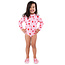 Jan and Jul Pink Strawberry 1-pc Girls' UV Swimsuit