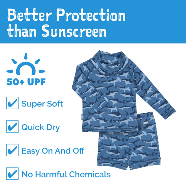 Jan and Jul Shark | 2-pc UV Suit