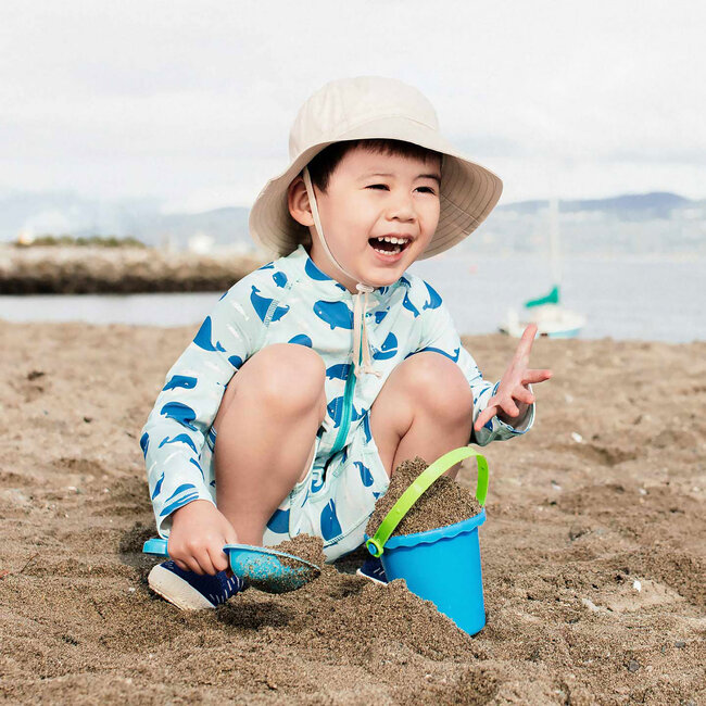 Jan and Jul Blue Whale | 1-pc UV Jumpsuit