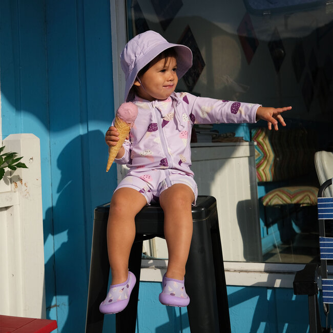 Jan and Jul Lavender Ice Cream | 1-pc UV Sun Suit