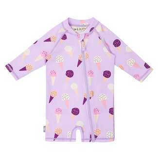 Jan and Jul Lavender Ice Cream | 1-pc UV Sun Suit