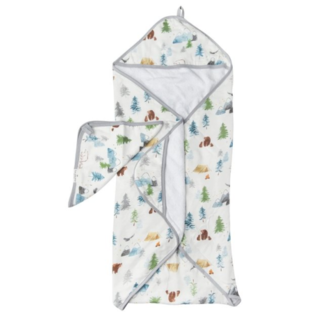 Loulou Lollipop Adventure Begins Hooded Towel Set