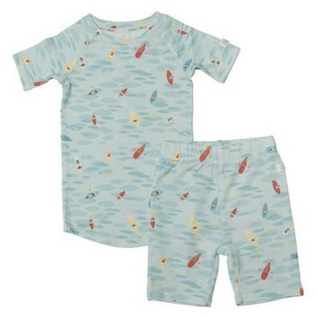 Loulou Lollipop Kayaks Short Pajama Set