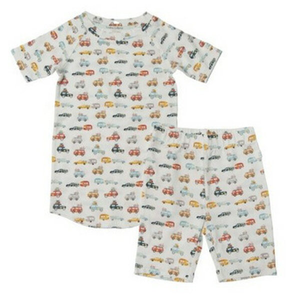 Loulou Lollipop Camper Vans Short Pajama Set