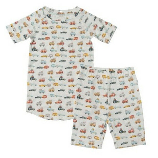 Loulou Lollipop Camper Vans Short Pajama Set