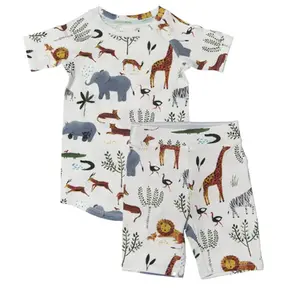 Safari Jungle Short Pajama Set