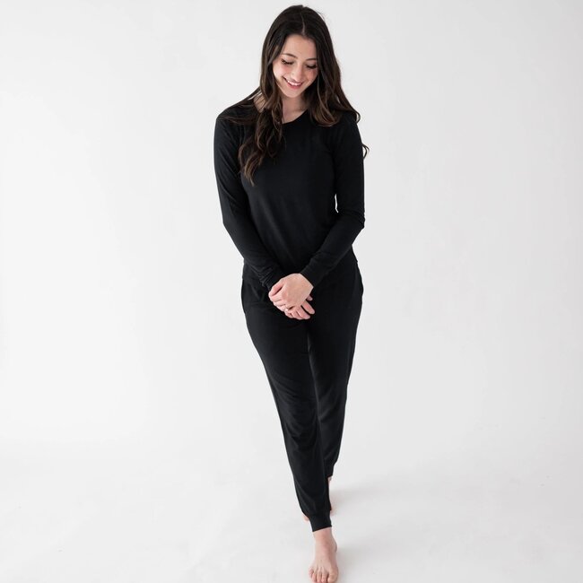 Kyte Baby Midnight Women's Bamboo Jogger Pajama Set