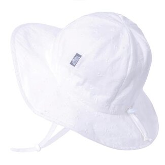 Jan and Jul White Eyelet Cotton Floppy Sun Hat
