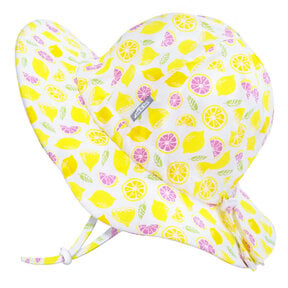 Lemons Cotton Floppy Sun Hat