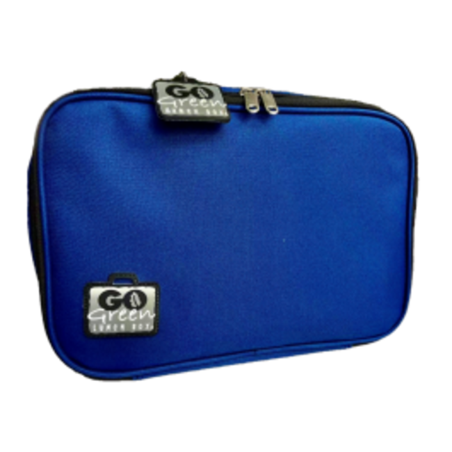 Go Green Blue Bomber Leakproof Lunchbox Set