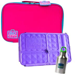 Pretty 'n Pink Leakproof Lunchbox Set