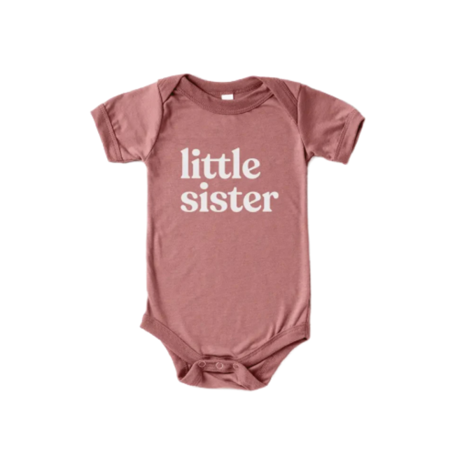 Organic Little Sister Onesie