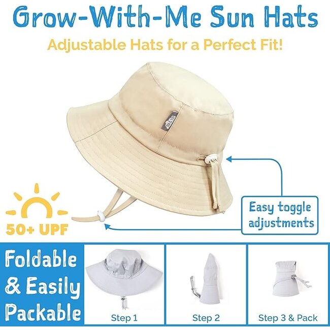 Jan and Jul Yellow Flowers | Cotton Floppy Hat