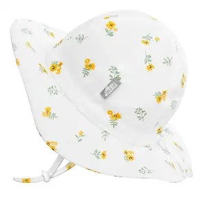 Yellow Flowers | Cotton Floppy Hat