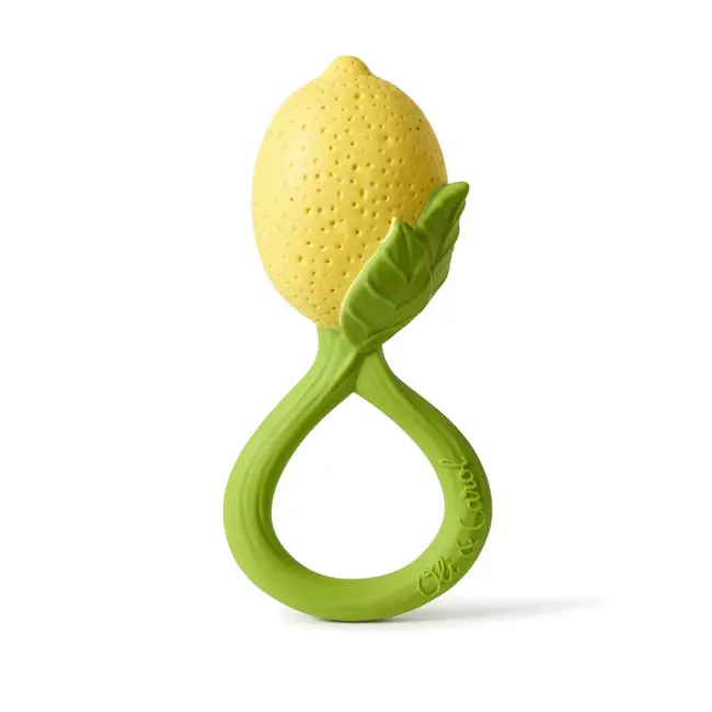 Oli & Carol Lemon Rattle Toy
