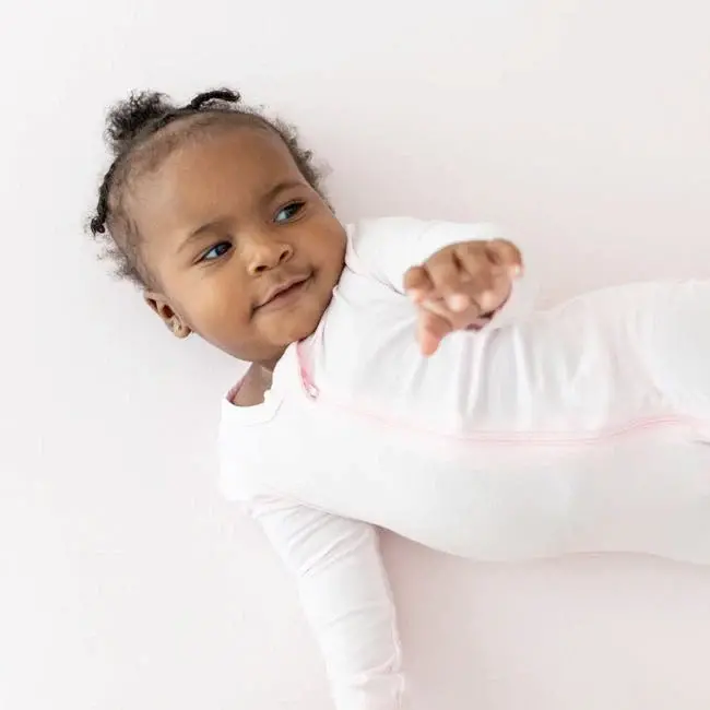 Kyte Baby Sakura Bamboo Zippered Footie