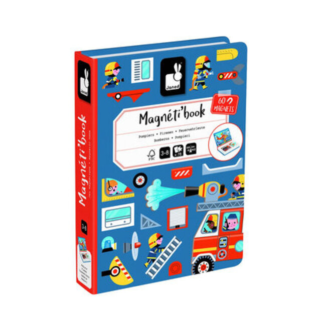 Janod Firefighter Magnetibook