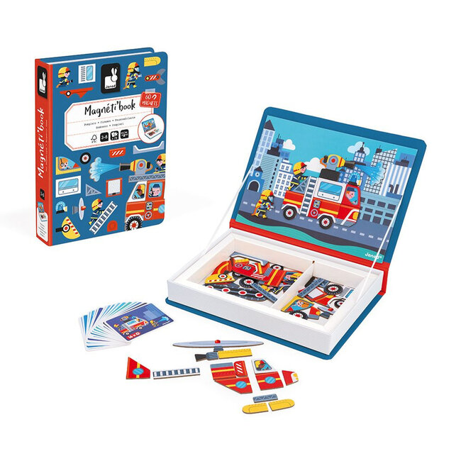 Janod Firefighter Magnetibook