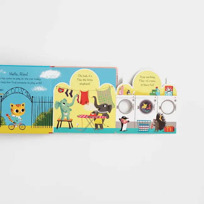 Hello Zoo, Flaps Board Book