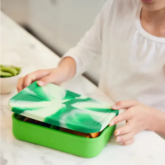 Sea Turtle Large Platinum Silicone Bento Box