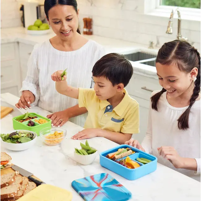 Sea Turtle Large Platinum Silicone Bento Box