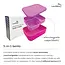 Sea Turtle Large Platinum Silicone Bento Box