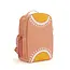 SoYoung Sunrise Muted Clay Raw Linen Gradeschool Backpack