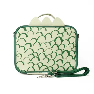 SoYoung Dino Scales Raw Linen Lunchbox