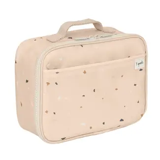 Sand Terrazzo Recycled Fabric Lunch Bag