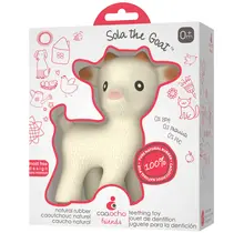 Sola the Goat Teething Toy - 100% Pure Natural Rubber