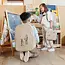 SoYoung Forest Friends Raw Linen Lunchbox