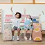 SoYoung Sunrise Muted Clay Raw Linen Toddler Backpack