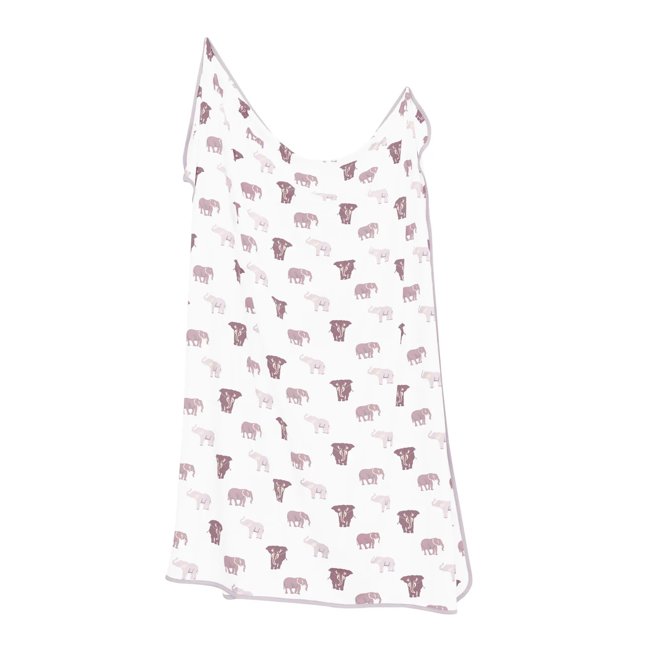 Elephant Bamboo Swaddle Blanket