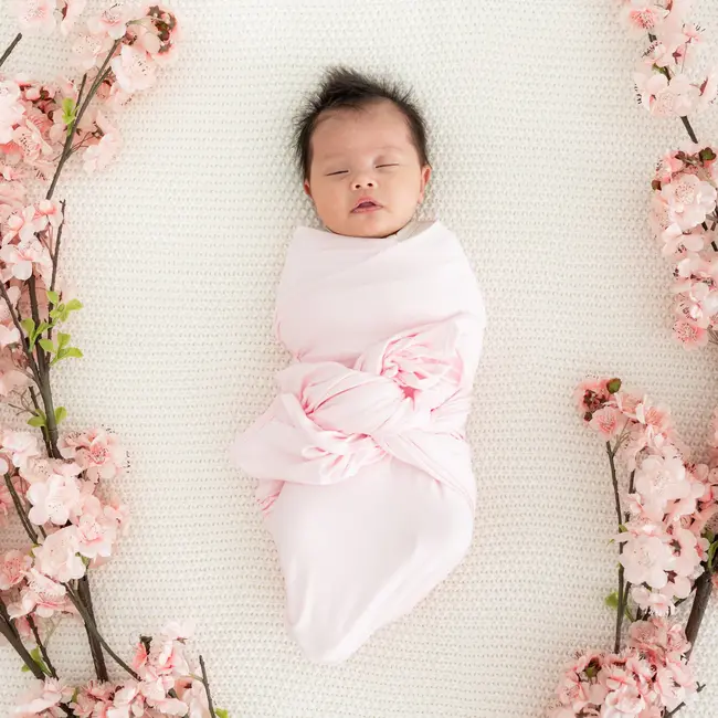 Kyte Baby Sakura Bamboo Swaddle Blanket