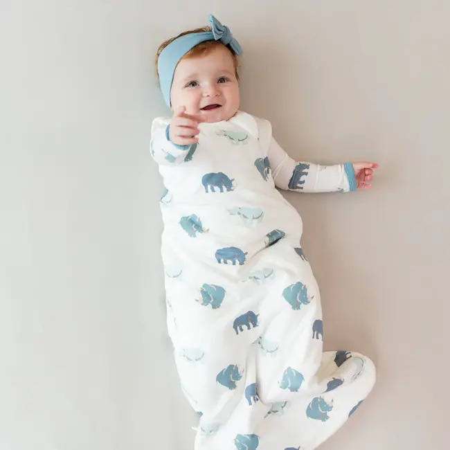 Kyte Baby Rhino Bamboo Sleep Bag, 1 TOG