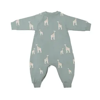 günamüna Giraffe Bamboo Fleece Jumpsuit
