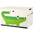 3 Sprouts Toy Chest, Crocodile