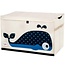 3 Sprouts Toy Chest, Whale