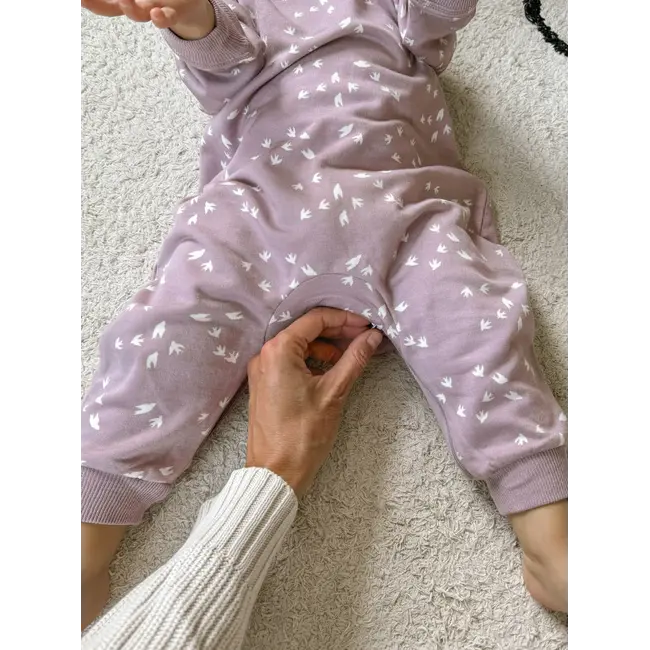 günamüna Birdie Bamboo Fleece Jumpsuit